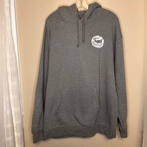 NEW Dana Wharf Whale Watching Unisex Hooded Sweatshirt size XL Gray